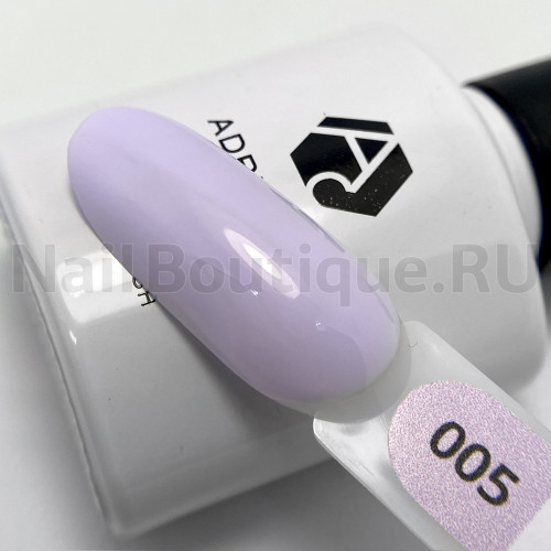 Цветной гель-лак для ногтей AdriCoco №005 Светло-лиловый, 8 мл