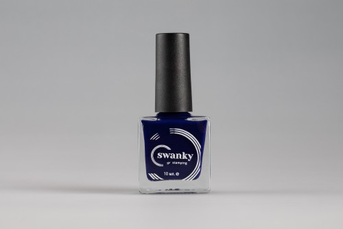 Swanky Stamping Лак для стемпинга 008 - синий, 10 мл