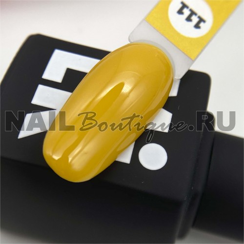 Цветной гель-лак для ногтей желтый MiLK Simple №111 Mustard, 9 мл