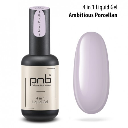PNB Жидкий полигель Liquid Gel Ambitious Porcelain, 17 мл