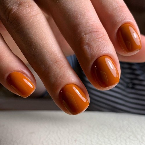 Цветной гель-лак для ногтей RockNail Basic №132 Pumpkin Spice Latte, 10 мл