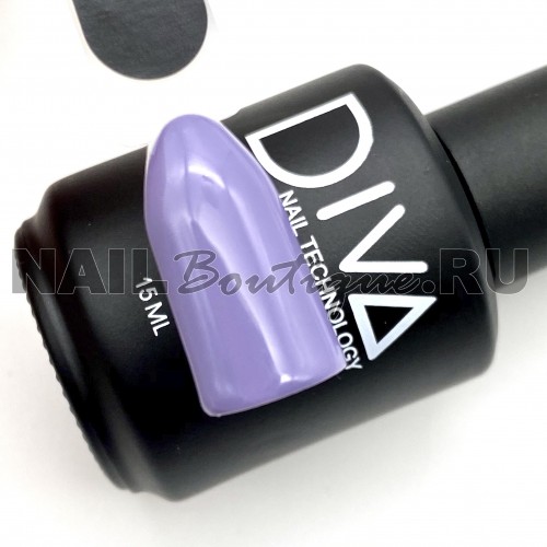 Цветной гель-лак для ногтей сиреневый DIVA №013 (старая палитра), 15 мл