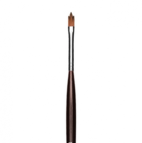 Pole Кисть для дизайна художественной росписи №3, коричневая