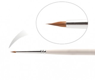 CNI Кисть из колонка №1-0,5 (5 мм), деревянная ручка