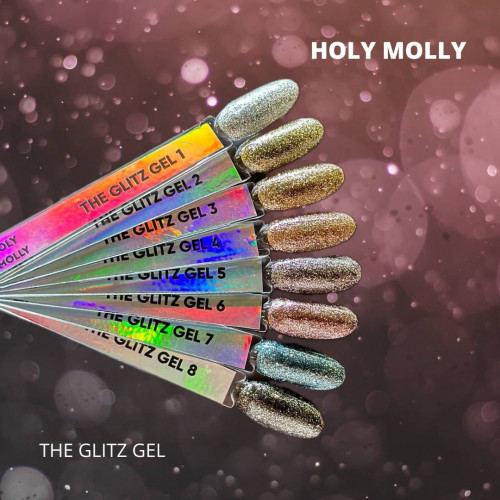 Holy Molly Гель-краска The Glitz №6, 5 мл