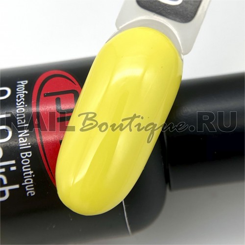 Цветной гель-лак для ногтей желтый PNB Basic Collection №034 Lemony
