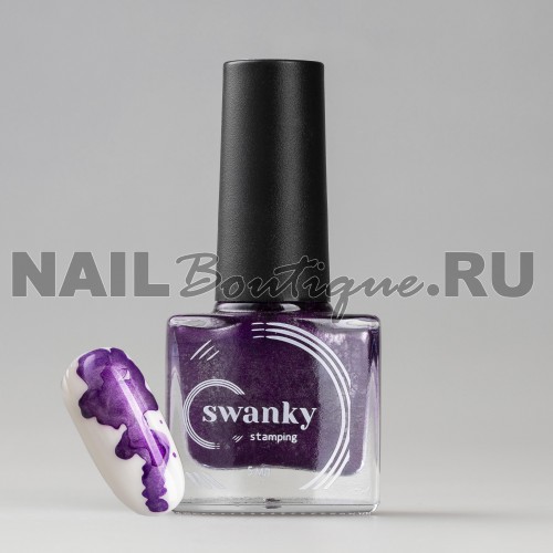 Swanky Stamping Акварельные краски РМ 09 фиолетовый, 5 мл