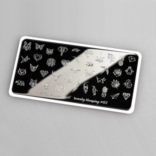 Пластина для стемпинга Swanky Stamping Arti for you with Swanky Stamping №03