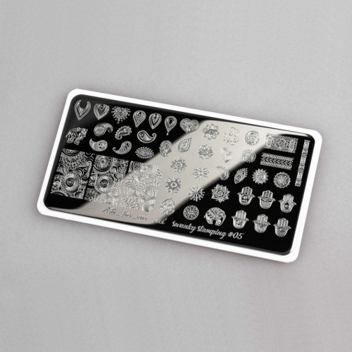 Пластина для стемпинга Swanky Stamping Arti for you with Swanky Stamping №05