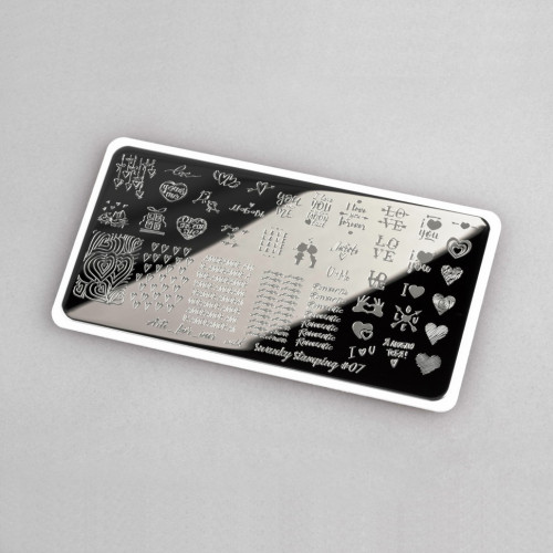 Пластина для стемпинга Swanky Stamping Arti for you with Swanky Stamping №07