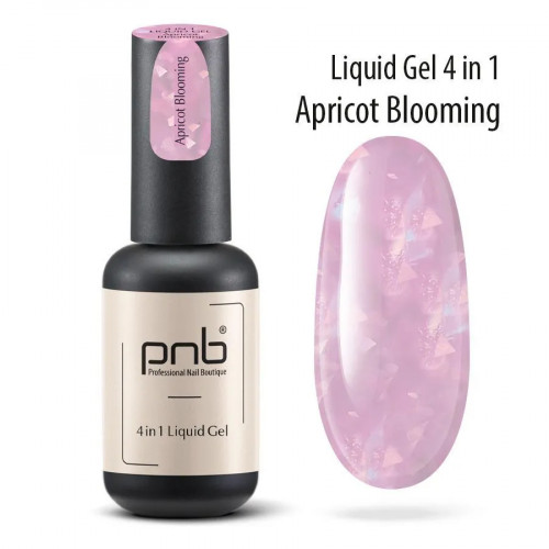 PNB Жидкий полигель Liquid Gel Apricot Blooming, 17 мл
