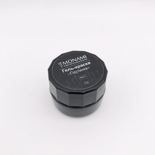 Monami Гель-краска паутинка №6 (черный) 5 гр